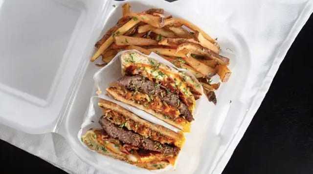 Yank’s Signature Burger.